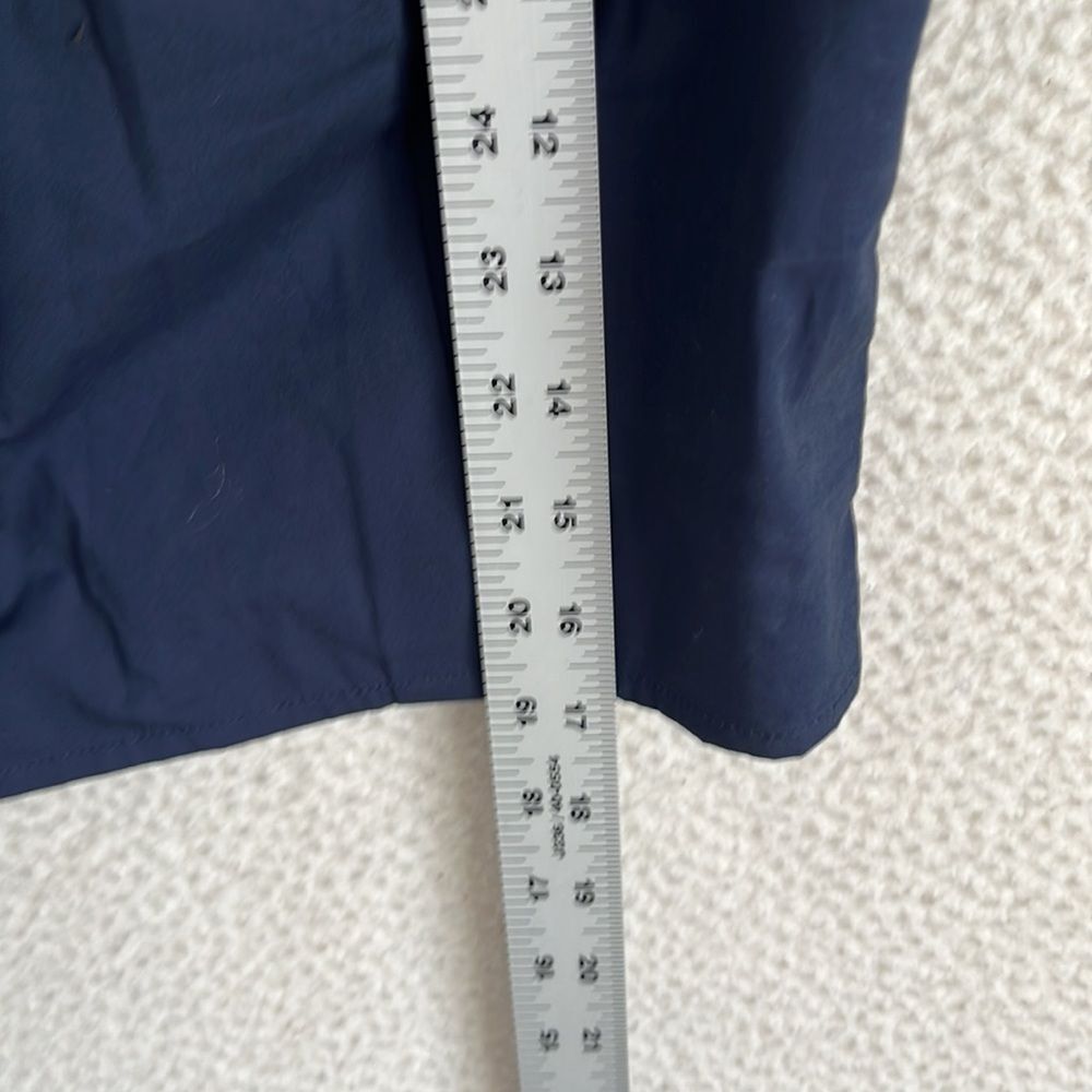 J. Crew Navy Puff Sleeve Blouse - Picture 7 of 9